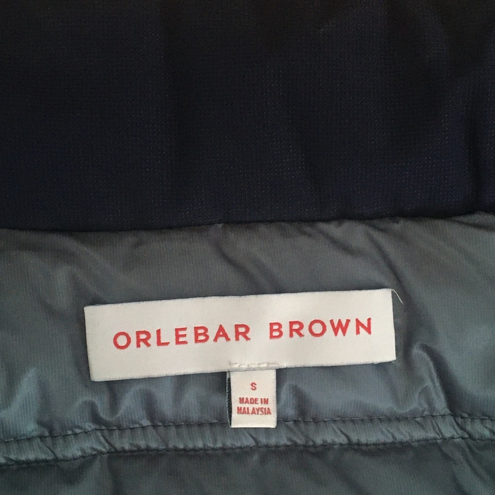 ORLEBAR BROWN S Navy Vest Gilet - Picture 2 of 5